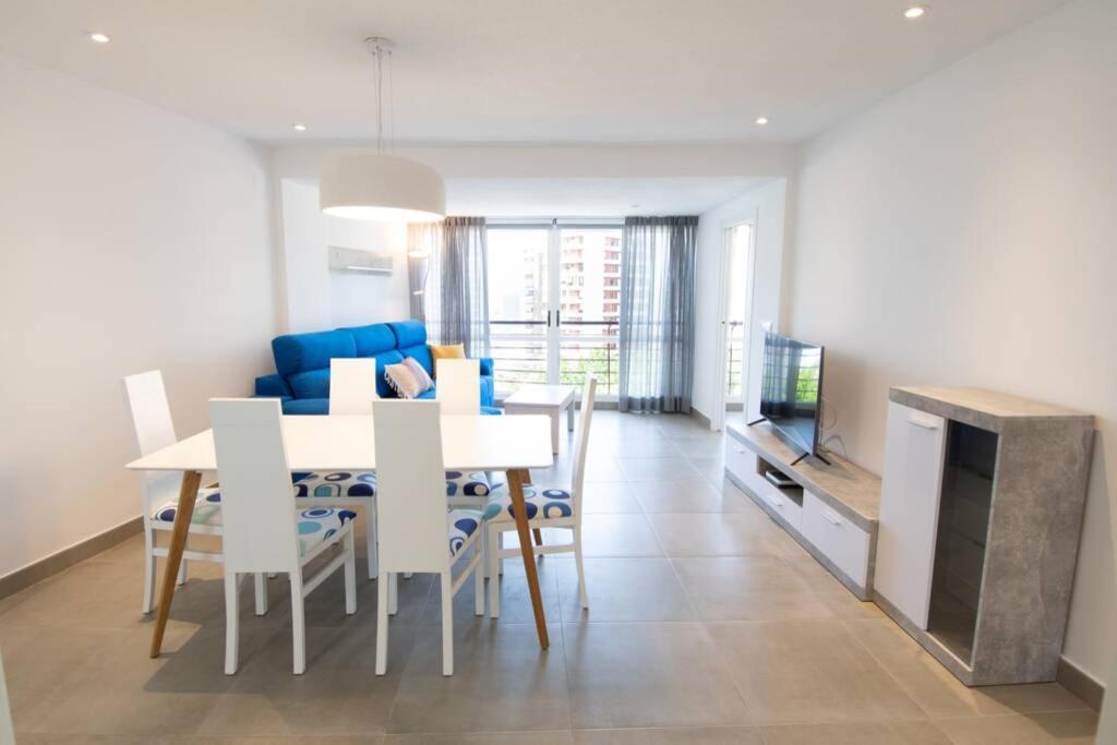 Apartamento Entero A 1 Minuto De La Playa 貝尼多姆 外观 照片