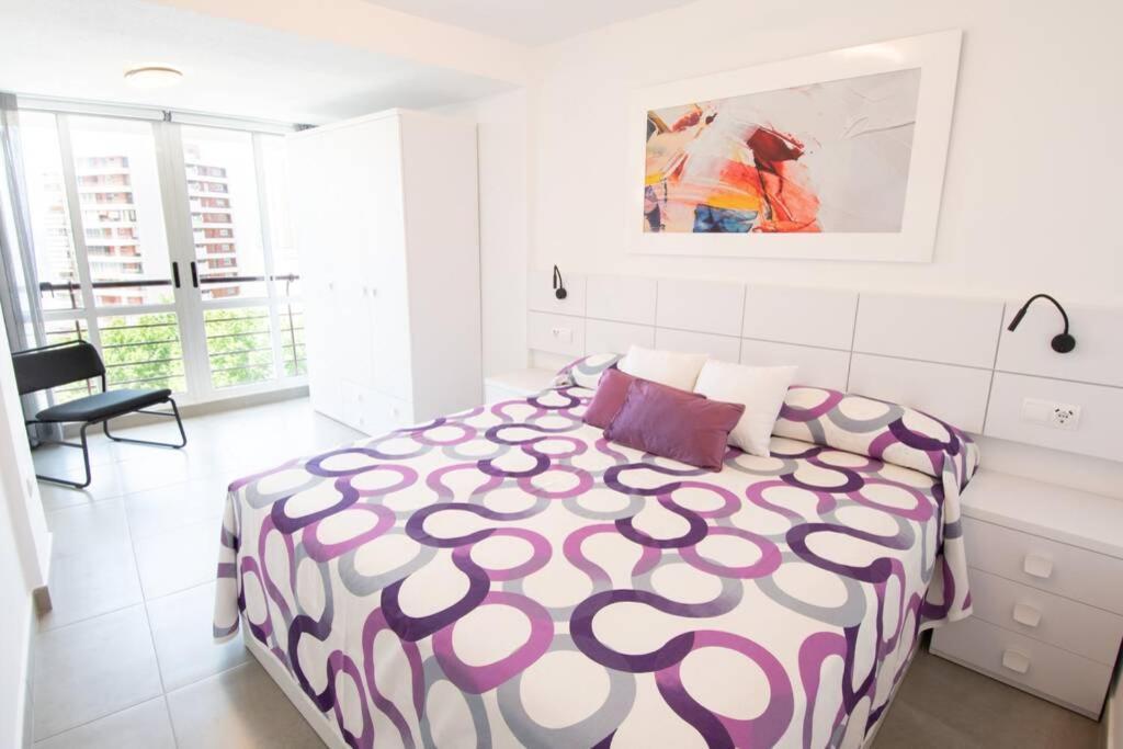 Apartamento Entero A 1 Minuto De La Playa 貝尼多姆 外观 照片
